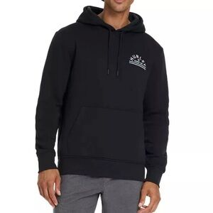 New HURLEY Surf Co Men’s Fleece Hoodie Black Size Small Sweatshirt